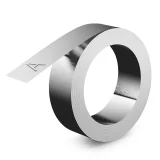 Reliëftape Dymo embossing zelfklevend aluminium 12mm zilver