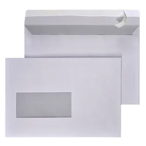 Envelop Hermes EA5/6 110x220mm venster 4x11links z