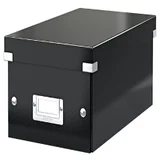DVD-opbergdoos Leitz Click & Store WOW gerecycled karton 206x147x352mm zwart