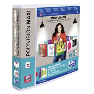 Presentatieringband Oxford Polyvision Maxi A4 XL 4