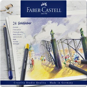 Kleurpotloden Faber-Castell Goldfaber assorti blik