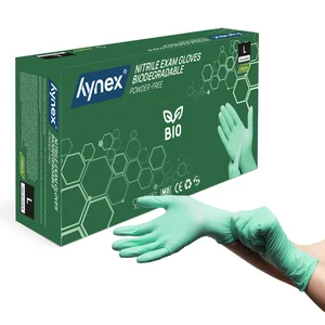 Handschoen Hynex nitril Bio L groen 3.5gr 100 stuk