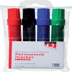 Permanent marker Quantore rond 1-1.5mm assorti 4 s