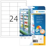 Etiket HERMA 4389 66x33.8mm diepvries wit 600 stuks