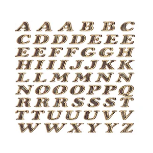 Etiket HERMA 4192 8mm letters A-Z goudfolie 61 stu