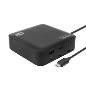 Dockingstation ACT USB-C Dual Monitor met Power De
