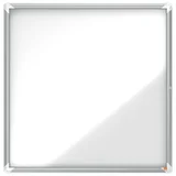 Buitenvitrine Nobo Premium Plus 12xA4 draaideur magnetisch