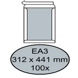 Envelop Quantore bordrug EA3 312x441mm zelfklevend wit 100 stuks