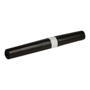 Afvalzak Propsac HDPE T23 58x100cm 70L zwart rol à
