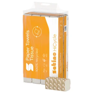 Handdoek Satino PT2 HiCycle z-vouw 2-laags 206x240