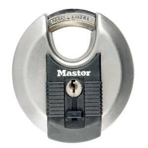 Hangslot MasterLock Excell® gelamineerd grijs
