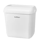 Afvalbak Satino open inworp 43 liter wit 332570