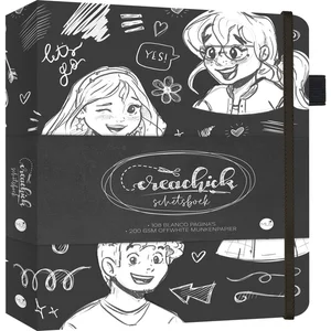 Schetsboek CreaChick Black