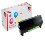 Tonercartridge Quantore alternatief tbv Lexmark 60F2000 zwart