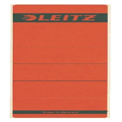 Rugetiket Leitz breed/kort 62x192mm zelfklevend ro