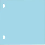 Scheidingsstrook Elba breed 225x120mm 190gr blauw 100 stuks