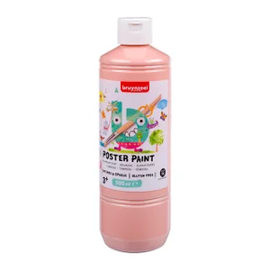 Plakkaatverf Bruynzeel beige roze fles à 500ml