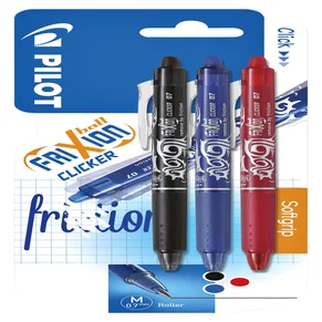 Rollerpen PILOT friXion clicker medium assorti bli