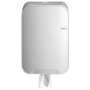 Poetspapierdispenser Quartzline Q16 medium wit 441