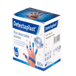 Waterafstotende blauwe pleister Detectaplast assor