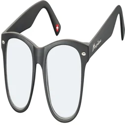 Leesbril Montana +3.00 dpt blue light filter zwart