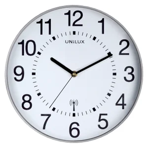 Wandklok Unilux Maxi radio controlled Ø 37.5cm lic