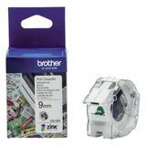 Brother CZ-1001 Labeletiket 9mmX5m kleur opdruk