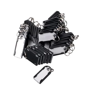 Sleutellabel Pavo Magnettag zwart 50 stuks