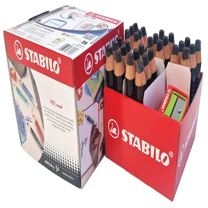 Whiteboardpotlood STABILO MARKdry incl 2 slijpers