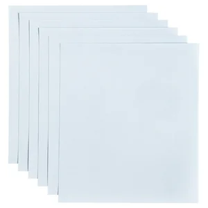 Kopieerpapier Papicolor A4 200gr 6 vel babyblauw