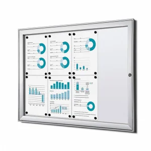 Vitrinebord Quantore luxe 8x A4 B1 gecertificeerd