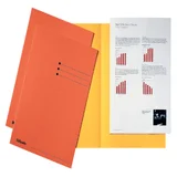 Vouwmap Esselte A4 manilla 180gr oranje