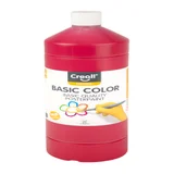 Plakkaatverf Creall basic rood 1000ml