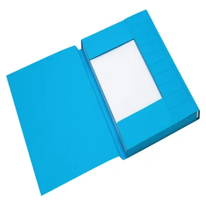 Dossiermap Secolor A4 3 kleppen 100% gerecycled ka