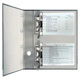 Ordner Leitz 1092 giro-bank met dubbele mechaniek 75mm karton A4 zwart