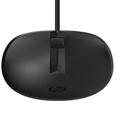 Muis HP 128 laser bedraad zwart