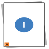 DULA Etiketten A4 1 Sticker per vel 210x297mm 100 vel