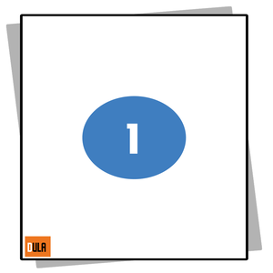 DULA Etiketten A4 1 Sticker per vel 210x297mm 100 vel