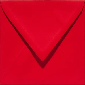 Envelop Papicolor EA5 156x220mm rood pak à 6 stuks