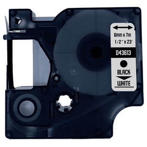D43613 black on white 1 stuk