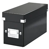 CD-opbergdoos Leitz Click & Store WOW gerecycled karton 143x136x352mm zwart