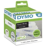 Dymo 99017/S0722460 Hangmap etiket - 50x12mm - 220 per rol