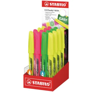 Vulpen STABILO Easybuddy large en medium neon asso