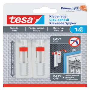 Klevende spijker tesa® behang en pleisterwerk 1kg