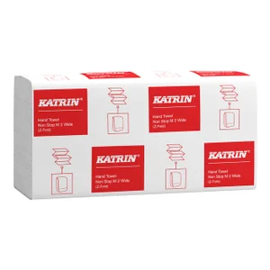 Handdoek Katrin z-vouw 2-laags 240x240mm 25x160 ve