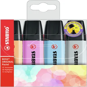 Markeerstift STABILO BOSS Original 70/4 pastel inc