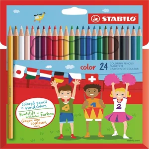 Kleurpotloden STABILO 979 color assorti kartonnen