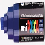 Paintmarker Uni POSCA PC8K breed schuin donkerblau