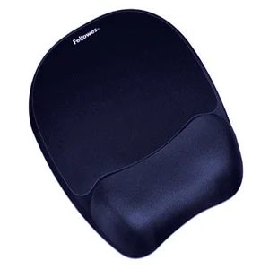 Muismat met polssteun Fellowes Memoryfoam saffierb