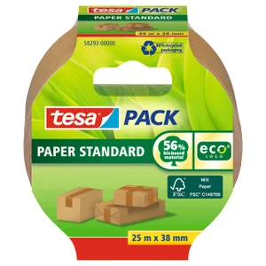 Verpakkingstape tesapack® Papier Standard ecoLogo